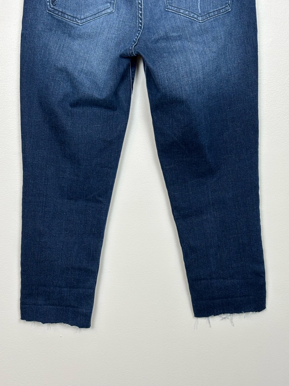 Kut From The Kloth Jeans Womens 6 Blue Donna Mid Rise Skinny Denim Flawed - Picture 11 of 15